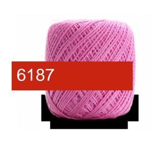 5/$15 Circulo Rubi Brilhante Pink 6187 40m 5g Mercerized Cotton